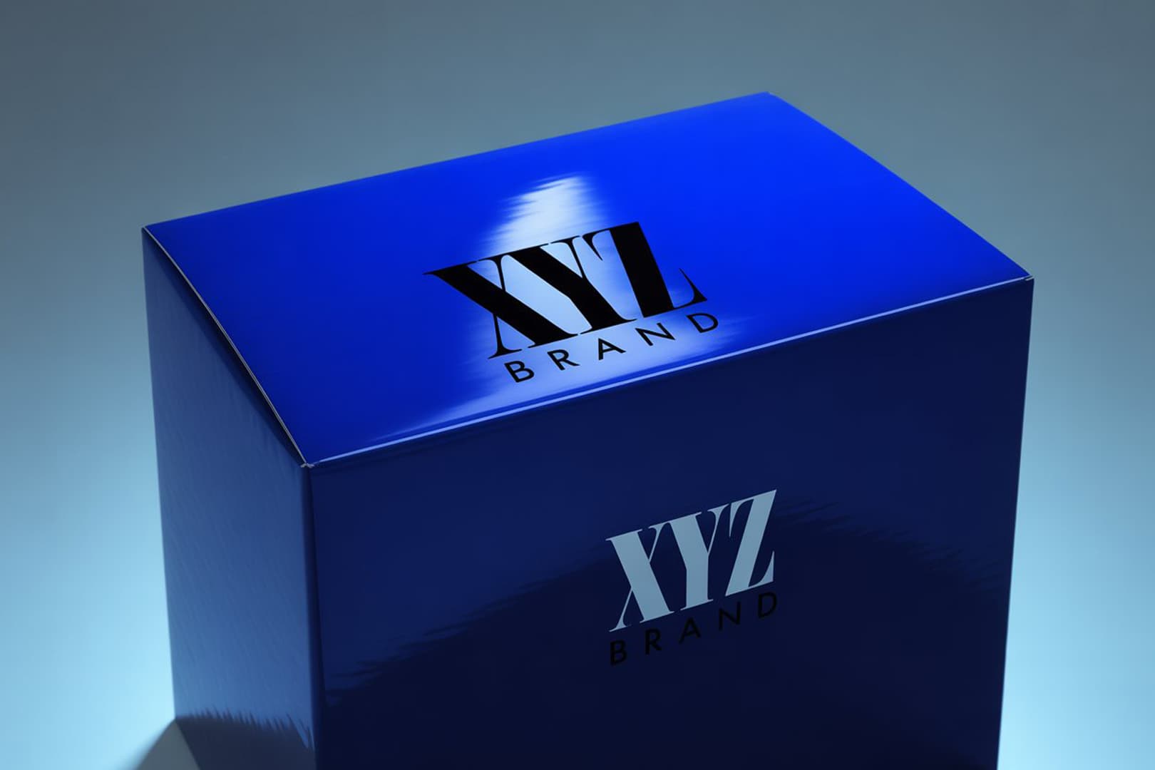 Ảnh: hộp carton cán màng in logo